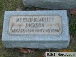 Myrtle Agnes Blakeley Dickson