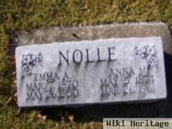 Emma A Nolle