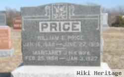 Margaret J. "jennie" Glidewell Price