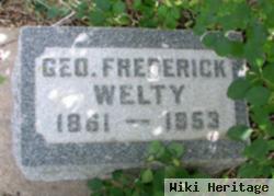 George F. Welty