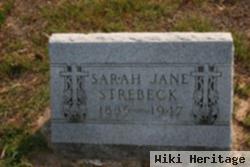 Sarah Jane "janie" Courtney Strebeck