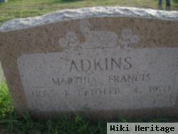 Marthia Francis Adkins