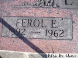 Ferol E Lewis