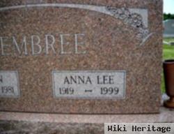 Anna Lee Pickett Hembree