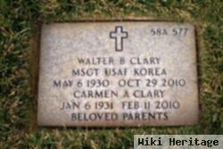 Walter B Clary