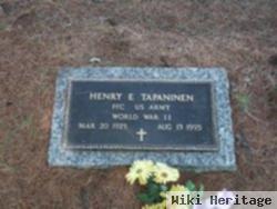 Henry E Tapaninen