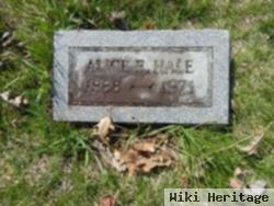 Alice E Hale