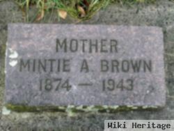 Aminta Adeline "mintie" Dye Brown