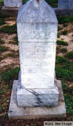 Lieut Daniel R Weedman