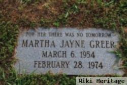 Martha Jayne Greer