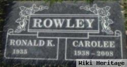 Ronald K Rowley