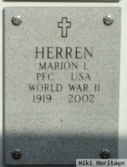 Marion Leroy "roy" Herren