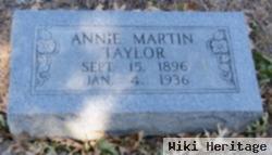 Annie Martin Taylor