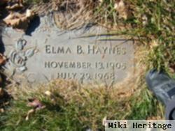 Elma B Haynes