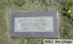 Hattie E. Carl Henderson