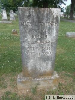 Mary Whitney Cleveland