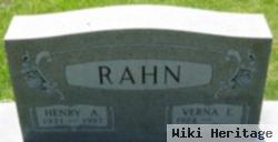 Henry A Rahn