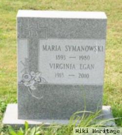 Virginia Jadwega Mary Symanowski Egan