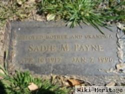 Sadie M Payne