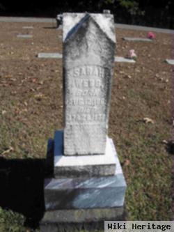 Sarah Ann "sallie" Young Webb