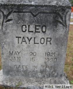 Cleo Taylor