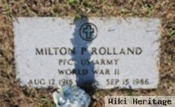 Milton P Rolland