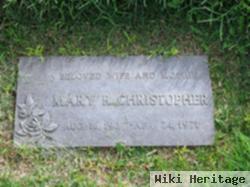 Mary R Christopher