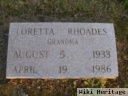 Loretta Rhoades