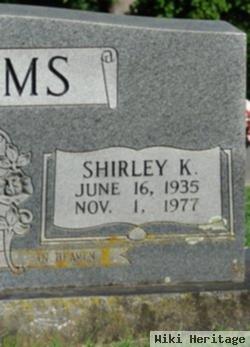 Shirley Ann Knapp Williams