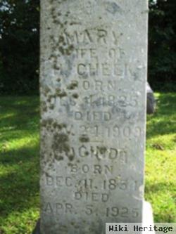 Mary Galpin Cheek