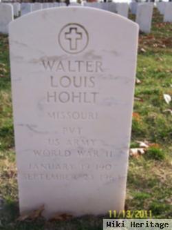 Walter Louis Hohlt