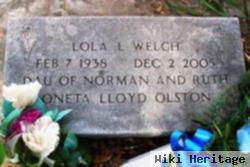 Lola L. Olston Welch