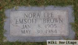 Nora Lee Emsoff Brown