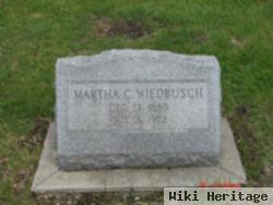 Martha C Wiedbusch