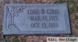 Edna D. Gibbs