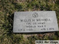 Willis Henry "henny" Weddell