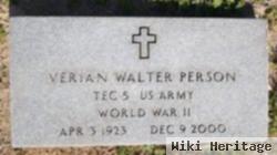 Verian Walter Person