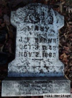 Mary Anna "annie" Brown