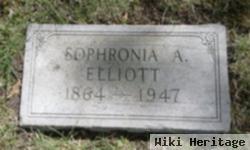 Sophronia A. Elliott