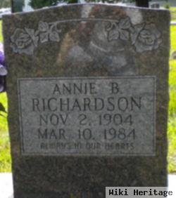 Annie B Richardson