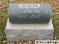 Don Edward Wilson