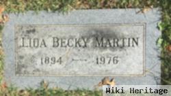 Lida "becky" Martin