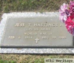 Jess T Hastings, Jr