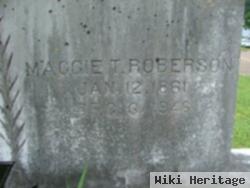 Margaret T "maggie" Dunbar Roberson