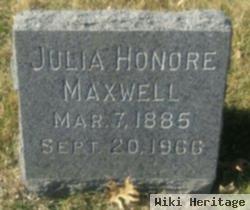 Julia Honore Maxwell