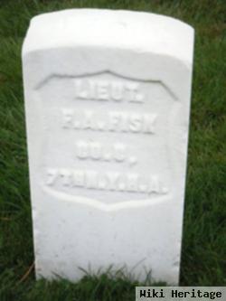 Lieut Frederick A Fisk