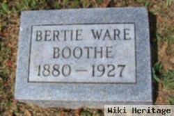 Bertie Ware Boothe