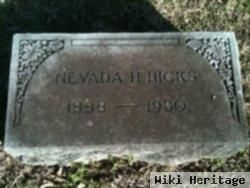 Nevada Harrison Hicks