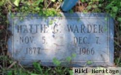 Hattie G Warder