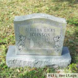 Jerutha Hicks Johnson